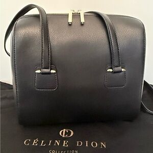 Céline Dion Classic Black Shoulder Bag